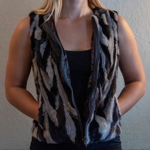 Zebra Print vest